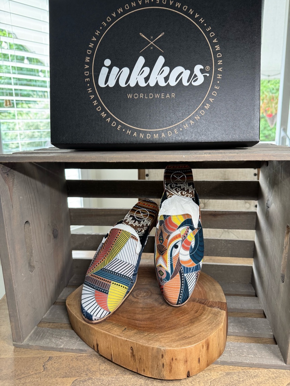 Inkkas Cyprus Slides, Size US 9/EUR 40. NWT